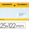 ENVELOPPE Q-CONNECT PORTE-DOCU MENTS AUTO-ADHÉSIVE 225X122MM TEXTE ANGLAIS ALLEMAND IMPRESSION NOIR/JAUNE BOÎTE 100U ENVELOPPE Q-CONNECT PORTE-DOCU MENTS AUTO-ADHÉSIVE 225X122MM TEXTE ANGLAIS ALLEMAND IMPRESSION NOIR/JAUNE BOÎTE 100U