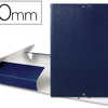 BOÎTE CLASSEMENT CARTON GAUFRÉ LIDERPAPEL 1,1MM CHEMISE PROJETS 245X345MM DOCUMENTS A4+ DOS 70MM BLEU BOÎTE CLASSEMENT CARTON GAUFRÉ LIDERPAPEL 1,1MM CHEMISE PROJETS 245X345MM DOCUMENTS A4+ DOS 70MM BLEU