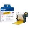 Brother QL500/550 Ruban 62mm N/JAUNE Brother QL500/550 Ruban 62mm N/JAUNE