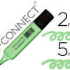 SURLIGNEUR Q-CONNECT PASTEL TR ACA 2/5 MM POINTE BISEAUTAE COLORIS VERT SURLIGNEUR Q-CONNECT PASTEL TR ACA 2/5 MM POINTE BISEAUTAE COLORIS VERT