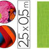 PAPIER CRAPON CLAIREFONTAINE D ENSITA CRÊPAGE 60% 40G/M2 50CMX2.5M UNICOLORE VERT POMME POCHETTE 10F PAPIER CRAPON CLAIREFONTAINE D ENSITA CRÊPAGE 60% 40G/M2 50CMX2.5M UNICOLORE VERT POMME POCHETTE 10F
