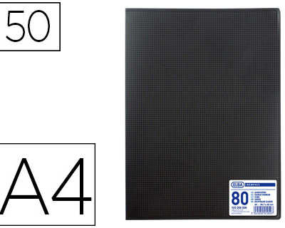 protege-documents-elba-memphis-polypropylene-couverture-semi-rigide-50-pochettes-100-vues-a4-210x297mms-coloris-noir