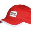 CASQUETTE ROUGE PAPIER COTON