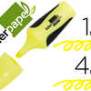 SURLIGNEUR LIDERPAPEL FLUORESC ENT MINI TRACA 1/4MM POINTE BISEAUTAE GRIP CAOUTCHOUC COLORIS JAUNE SURLIGNEUR LIDERPAPEL FLUORESC ENT MINI TRACA 1/4MM POINTE BISEAUTAE GRIP CAOUTCHOUC COLORIS JAUNE