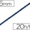 ANNEAU PLASTIQUE ARELIER FELL OWES DOS ROND CAPACITA 20F 6MM DIAMETRE 300MM LONGUEUR COLORIS BLEU BOÎTE 100 UNITAS ANNEAU PLASTIQUE ARELIER FELL OWES DOS ROND CAPACITA 20F 6MM DIAMETRE 300MM LONGUEUR COLORIS BLEU BOÎTE 100 UNITAS