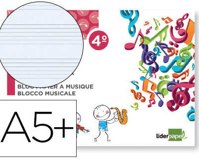 cahier-musique-liderpapel-4-po-rt-es-agraf-b5-215x155mm-20-pages-100g-m2-interligne-5mm-paysage