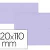 ENVELOPPE OXFORD VALIN 110X220 MM 120G COLORIS PARME ATUI 20 UNITAS ENVELOPPE OXFORD VALIN 110X220 MM 120G COLORIS PARME ATUI 20 UNITAS