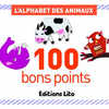 BON POINT ÉDITIONS LITO ALPHABET ANIMAUX TEXTE PÉDAGIGIQUE VERSO 76X57MM BOÎTE 100U