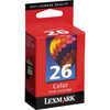 Lexmark 010N0026B N°26 cart Coul Blis B Lexmark 010N0026B N°26 cart Coul Blis B