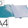 PROTEGE-DOCUMENTS LIDERPAPEL P OLYPROPYLENE COUVERTURE FLEXIBLE 10 POCHETTES FIXES A4 210X297MM VERT OPAQUE PROTEGE-DOCUMENTS LIDERPAPEL P OLYPROPYLENE COUVERTURE FLEXIBLE 10 POCHETTES FIXES A4 210X297MM VERT OPAQUE