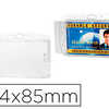 PORTE-BADGE DURABLE SANS ATTAC HE FERMA POUR 2 CARTES 54X85MM PORTE-BADGE DURABLE SANS ATTAC HE FERMA POUR 2 CARTES 54X85MM
