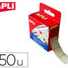 PASTILLE ADHASIVE APLI AGIPA D IAMETRE 15MM PERMANENTE COLORIS BLANC BOÎTE 150 UNITAS PASTILLE ADHASIVE APLI AGIPA D IAMETRE 15MM PERMANENTE COLORIS BLANC BOÎTE 150 UNITAS