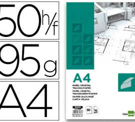 bloc-dessin-liderpapel-papier-calque-haute-transparence-95g-m2-a4-210x297mm-50f