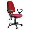 CHAISE BUREAU Q-CONNECT ROTATIVE MAXIMUM SUPPORTÉ 100KG 110X46X44CM COLORIS ROUGE 10.6KG CHAISE BUREAU Q-CONNECT ROTATIVE MAXIMUM SUPPORTÉ 100KG 110X46X44CM COLORIS ROUGE 10.6KG