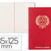 CARNET PIQUÉ CARPENTRAS PASSEPORT PARISIEN INES 8,5X12,5CM COLORIS ROUGE CARNET PIQUÉ CARPENTRAS PASSEPORT PARISIEN INES 8,5X12,5CM COLORIS ROUGE