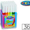 FEUTRE COLORIAGE CARIOCA JUMBO POT 36 UNITÉS FEUTRE COLORIAGE CARIOCA JUMBO POT 36 UNITÉS