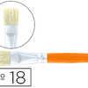 BROSSE PLATE CLAOPÂTRE N°18 SO IE DE PORC BOIS FSC VERNIS PROTECTEUR BROSSE PLATE CLAOPÂTRE N°18 SO IE DE PORC BOIS FSC VERNIS PROTECTEUR