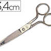 CISEAUX INOX ACIER INOXYDABLE NICKELÉ 13.4CM CISEAUX INOX ACIER INOXYDABLE NICKELÉ 13.4CM