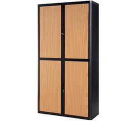 armoire-paperflow-easyoffice-4-tablettes-charge-75kg-structure-noire-rideaux-204x110x41-5cm-coloris-noir-h-tre