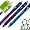 PORTE-MINE LIDERPAPEL PLASTIQU E 0.5MM RATRACTABLE CORPS PLASTIQUE GRIP CAOUTCHOUC MINES INCLUSES COLORIS ASSORTIS PORTE-MINE LIDERPAPEL PLASTIQU E 0.5MM RATRACTABLE CORPS PLASTIQUE GRIP CAOUTCHOUC MINES INCLUSES COLORIS ASSORTIS