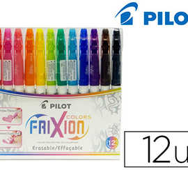 stylo-feutre-pilot-frixion-col-ors-dessin-effacable-pointe-fibre-rasistante-2-5mm-pochette-12-unitas