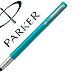 stylo-plume-parker-vector-ct-p-ointe-moyenne-corps-bleu-canard