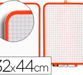 tableau-mini-ardoise-magnatiqu-e-double-face-feutre-brosse-inclus-2-faces-quadrillae-unie-32x44cm