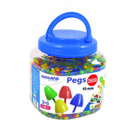 jeu-miniland-pegs-pot-de-2600-pi-ces-de-10-mm