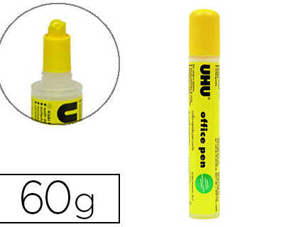 colle-uhu-office-pen-liquide-t-ranparente-collage-propre-pracis-papier-carton-embout-applicateur-sans-solvant-stylo-60g