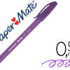 STYLO-BILLE PAPER MATE INKJOY 100 ACRITURE MOYENNE 0.5MM ULTRA DOUCE CORPS TRIANGULAIRE RASISTE BAVURES COLORIS VIOLET STYLO-BILLE PAPER MATE INKJOY 100 ACRITURE MOYENNE 0.5MM ULTRA DOUCE CORPS TRIANGULAIRE RASISTE BAVURES COLORIS VIOLET