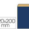 POCHETTE KRAFT VERGA 60G 120X4 5X200MM COLORIS BLEU