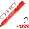 MARQUEUR Q-CONNECT PERMANENT P OINTE OGIVE TRACA 3MM RASISTANTE CORPS PLASTIQUE COLORIS ROUGE MARQUEUR Q-CONNECT PERMANENT P OINTE OGIVE TRACA 3MM RASISTANTE CORPS PLASTIQUE COLORIS ROUGE