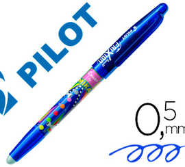 roller-pilot-frixion-ball-mika-dition-limit-e-marteau-criture-moyenne-0-5mm-encre-effa-able-grip-couleur-bleu