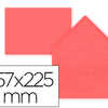 ENVELOPPE GOMMÉE LIDERPAPEL PA PIER OFFSET C5 157X225MM 80G/M2 COLORIS ROUGE POCHETTE 9U PATTE RABAT TRIANGULAIRE ENVELOPPE GOMMÉE LIDERPAPEL PA PIER OFFSET C5 157X225MM 80G/M2 COLORIS ROUGE POCHETTE 9U PATTE RABAT TRIANGULAIRE