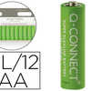 PILE Q-CONNECT ACONOMIQUE CAPA CITA 1.5V I.C.E LR06 TAILLE AA BLISTER 12 UNITAS PILE Q-CONNECT ACONOMIQUE CAPA CITA 1.5V I.C.E LR06 TAILLE AA BLISTER 12 UNITAS