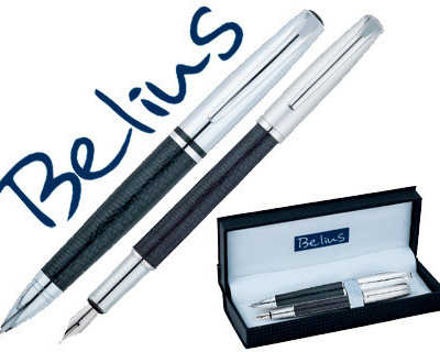 parure-stylo-bille-stylo-plume-belius-valencia-corps-reptile-noir-datails-laquas-encre-bleue-pointe-1mm