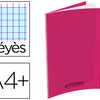 CAHIER AGRAFÉ CONQUÉRANT POLYPROPYLÈNE A4+ 24X32CM 48 PAGES SÉYÈS 90G COLORIS ROSE CAHIER AGRAFÉ CONQUÉRANT POLYPROPYLÈNE A4+ 24X32CM 48 PAGES SÉYÈS 90G COLORIS ROSE
