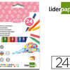 FEUTRE COLORIAGE LIDERPAPEL SL IM LONGUEUR ACRITURE 800M POINTE NYLON 2MM DIAMETRE ATUI CARTON 24 UNITAS FEUTRE COLORIAGE LIDERPAPEL SL IM LONGUEUR ACRITURE 800M POINTE NYLON 2MM DIAMETRE ATUI CARTON 24 UNITAS