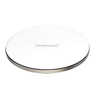 CHARGEUR AINDUCTION MYMAX QI SANS FIL COLORIS BLANC ET ALUMINIUM CHARGEUR AINDUCTION MYMAX QI SANS FIL COLORIS BLANC ET ALUMINIUM