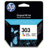 HP 303 Blister Tri-colour Ink Cartridge HP 303 Blister Tri-colour Ink Cartridge