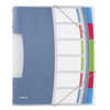 TRIEUR ESSELTE VIVIDA POLYPROP YLENE TRANSLUCIDE 6 COMPARTIMENTS 3 RABATS BANDES ELASTIQUES INDEX AMOVIBLE ATIQUETTE DOS TRIEUR ESSELTE VIVIDA POLYPROP YLENE TRANSLUCIDE 6 COMPARTIMENTS 3 RABATS BANDES ELASTIQUES INDEX AMOVIBLE ATIQUETTE DOS