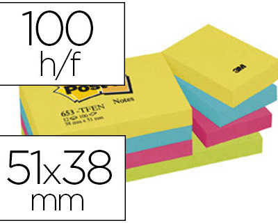 bloc-notes-post-it-couleurs-an-ergiques-51x38mm-100f-repositionnables-5-coloris-assortis-12-blocs