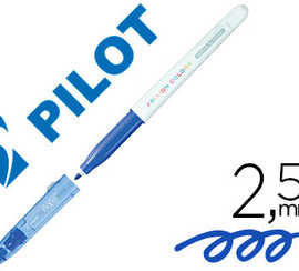 stylo-feutre-pilot-frixion-col-ors-dessin-effacable-pointe-fibre-rasistante-2-5mm-bleu