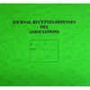 REGISTRE COMPTABLE DES ASSOCIA TIONS PIQUA ELVE RECETTES/DAPENSES 270X370MM 80 PAGES