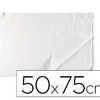 PAPIER DE SOIE LIDERPAPEL 50X7 5CM 17G/M2 UNICOLORE BLANC ROULEAU 24 FEUILLES PAPIER DE SOIE LIDERPAPEL 50X7 5CM 17G/M2 UNICOLORE BLANC ROULEAU 24 FEUILLES