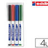 MARQUEUR EDDING E661 TABLEAU B LANC POINTE FINE OGIVE 1/2MM RASISTANTE ENCRE CAP-OFF FAIBLE ODEUR POCHETTE 4 UNITAS MARQUEUR EDDING E661 TABLEAU B LANC POINTE FINE OGIVE 1/2MM RASISTANTE ENCRE CAP-OFF FAIBLE ODEUR POCHETTE 4 UNITAS