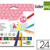 FEUTRE COLORIAGE LIDERPAPEL JU MBO LONGUEUR ACRITURE 800M POINTE NYLON 5MM DIAMETRE BOÎTE CARTON 24 UNITAS FEUTRE COLORIAGE LIDERPAPEL JU MBO LONGUEUR ACRITURE 800M POINTE NYLON 5MM DIAMETRE BOÎTE CARTON 24 UNITAS