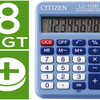 CALCULATRICE CITIZEN POCHE LC-110NRBL BUSINESS LINE 8 CHIFFRES PILE 88X58X11MM 32G BLEU