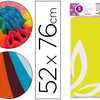 PAPIER SOIE LIDERPAPEL 52X76CM 18G/M2 UNICOLORE JAUNE SACHET 5F PAPIER SOIE LIDERPAPEL 52X76CM 18G/M2 UNICOLORE JAUNE SACHET 5F