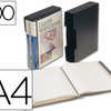 PROTÈGE-DOCUMENTS LIDERPAPEL P OLYPROPYLÈNE PRÉSENTATION KANGOUROU 100 POCHETTES A4 210X297MM DOS 60MM COLORIS NOIR PROTÈGE-DOCUMENTS LIDERPAPEL P OLYPROPYLÈNE PRÉSENTATION KANGOUROU 100 POCHETTES A4 210X297MM DOS 60MM COLORIS NOIR